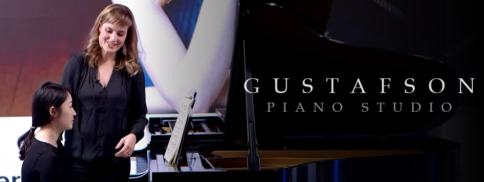 Real studio photo for Dr. Amy E. Gustafson, Piano Studio
